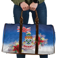 Cayman Islands Christmas Travel Bag Coquette Bow Xmas Vibe - Wonder Print Shop