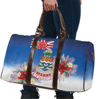 Cayman Islands Christmas Travel Bag Coquette Bow Xmas Vibe - Wonder Print Shop