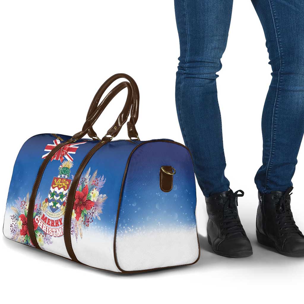 Cayman Islands Christmas Travel Bag Coquette Bow Xmas Vibe - Wonder Print Shop