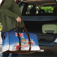 Cayman Islands Christmas Travel Bag Coquette Bow Xmas Vibe - Wonder Print Shop