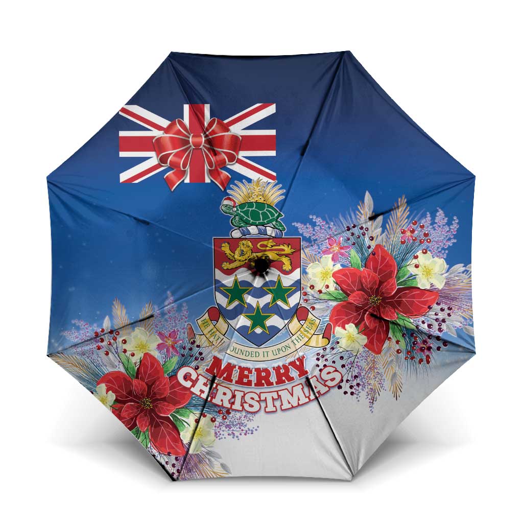 Cayman Islands Christmas Umbrella Coquette Bow Xmas Vibe - Wonder Print Shop