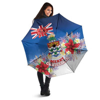 Cayman Islands Christmas Umbrella Coquette Bow Xmas Vibe - Wonder Print Shop