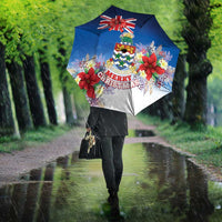 Cayman Islands Christmas Umbrella Coquette Bow Xmas Vibe - Wonder Print Shop
