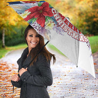 Cayman Islands Christmas Umbrella Coquette Bow Xmas Vibe - Wonder Print Shop