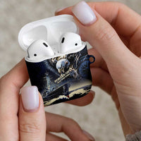 Navy Veteran 250th Anniversary AirPods Case Forged Of Salt And Steel - Wonder Print Shop