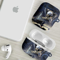 Navy Veteran 250th Anniversary AirPods Case Forged Of Salt And Steel - Wonder Print Shop
