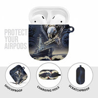 Navy Veteran 250th Anniversary AirPods Case Forged Of Salt And Steel - Wonder Print Shop