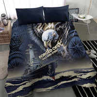 Navy Veteran 250th Anniversary Bedding Set Forged Of Salt And Steel - Wonder Print Shop