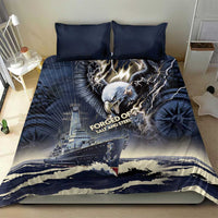 Navy Veteran 250th Anniversary Bedding Set Forged Of Salt And Steel - Wonder Print Shop