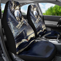 Navy Veteran 250th Anniversary Car Seat Cover Forged Of Salt And Steel - Wonder Print Shop