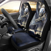 Navy Veteran 250th Anniversary Car Seat Cover Forged Of Salt And Steel - Wonder Print Shop