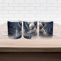 Navy Veteran 250th Anniversary Ceramic Mug Forged Of Salt And Steel - Wonder Print Shop