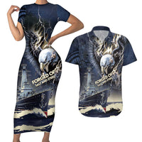 Navy Veteran 250th Anniversary Couples Matching Short Sleeve Bodycon Dress and Hawaiian Shirt Forged Of Salt And Steel - Wonder Print Shop