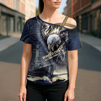 Navy Veteran 250th Anniversary Cross Shoulder Shirt Forged Of Salt And Steel - Wonder Print Shop
