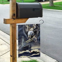 Navy Veteran 250th Anniversary Garden Flag Forged Of Salt And Steel - Wonder Print Shop