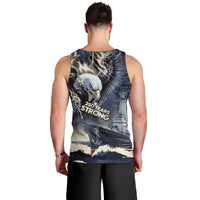 Navy Veteran 250th Anniversary Men Tank Top Forged Of Salt And Steel - Wonder Print Shop
