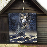 Navy Veteran 250th Anniversary Quilt Forged Of Salt And Steel - Wonder Print Shop