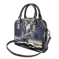 Navy Veteran 250th Anniversary Shoulder Handbag Forged Of Salt And Steel - Wonder Print Shop