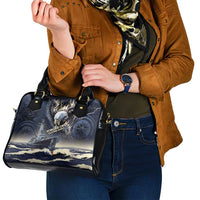 Navy Veteran 250th Anniversary Shoulder Handbag Forged Of Salt And Steel - Wonder Print Shop
