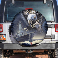 Navy Veteran 250th Anniversary Spare Tire Cover Forged Of Salt And Steel - Wonder Print Shop