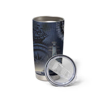 Navy Veteran 250th Anniversary Tumbler Cup Forged Of Salt And Steel - Wonder Print Shop