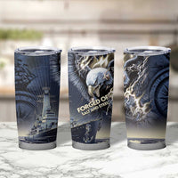 Navy Veteran 250th Anniversary Tumbler Cup Forged Of Salt And Steel - Wonder Print Shop