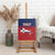 Dominican Republic Canvas Wall Art Dominicana Flag Map