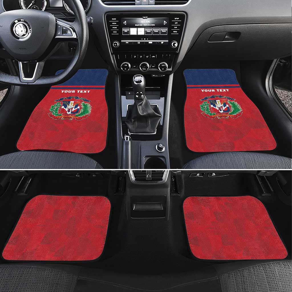 Dominican Republic Car Mats Dominicana Flag Map