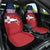 Dominican Republic Car Seat Cover Dominicana Flag Map