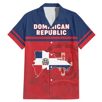 Personalized Dominican Republic Family Matching Mermaid Dress and Hawaiian Shirt Dominicana Flag Map