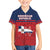Personalized Dominican Republic Family Matching Off Shoulder Maxi Dress and Hawaiian Shirt Dominicana Flag Map