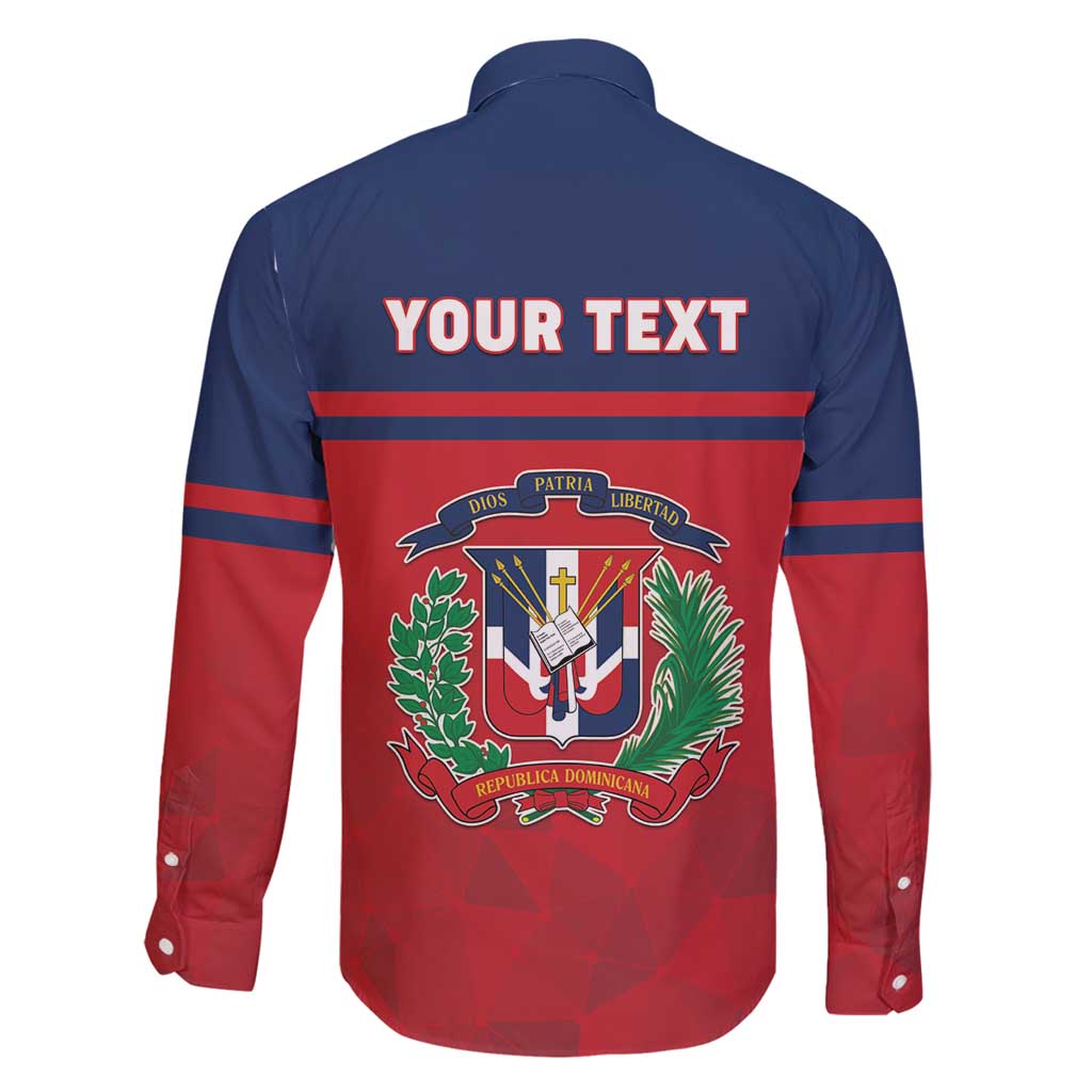 Personalized Dominican Republic Family Matching Tank Maxi Dress and Hawaiian Shirt Dominicana Flag Map