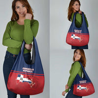 Dominican Republic Grocery Bag Dominicana Flag Map