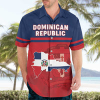 Personalized Dominican Republic Hawaiian Shirt Dominicana Flag Map