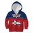 Personalized Dominican Republic Kid Hoodie Dominicana Flag Map