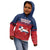 Personalized Dominican Republic Kid Hoodie Dominicana Flag Map