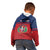Personalized Dominican Republic Kid Hoodie Dominicana Flag Map