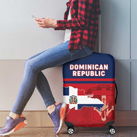 Dominican Republic Luggage Cover Dominicana Flag Map
