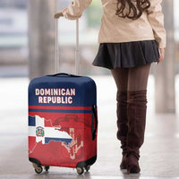 Dominican Republic Luggage Cover Dominicana Flag Map