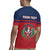 Personalized Dominican Republic Rugby Jersey Dominicana Flag Map