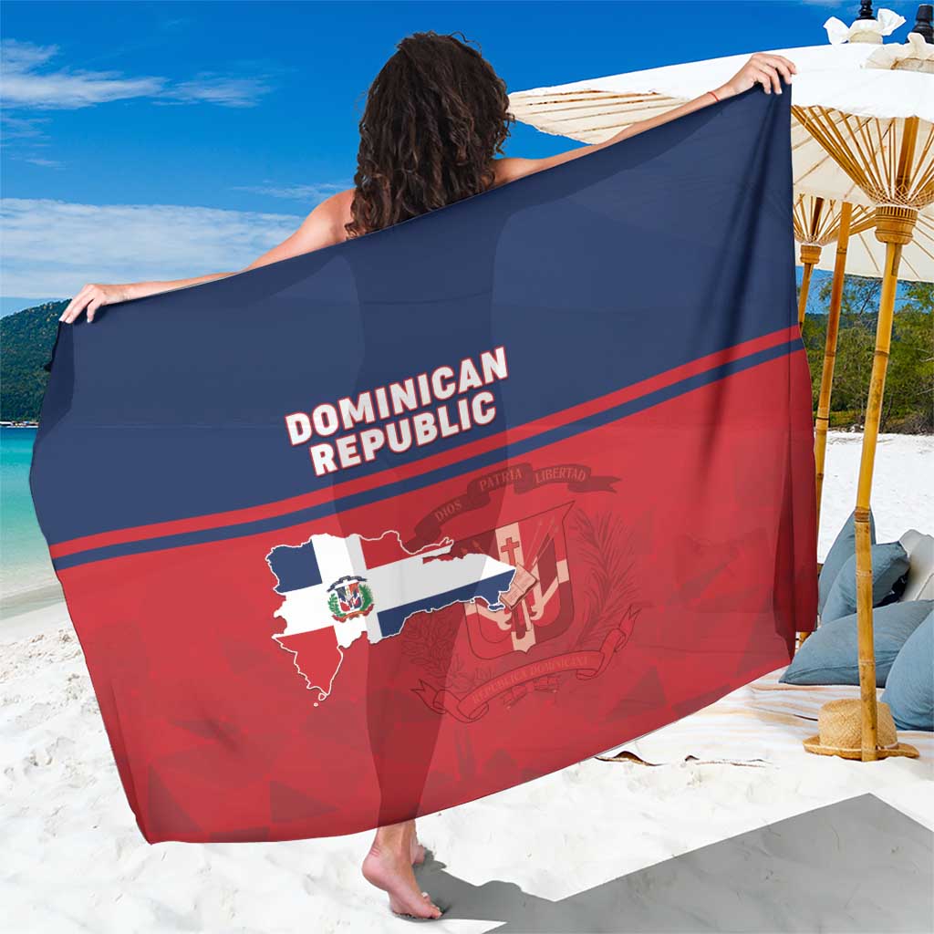 Dominican Republic Sarong Dominicana Flag Map