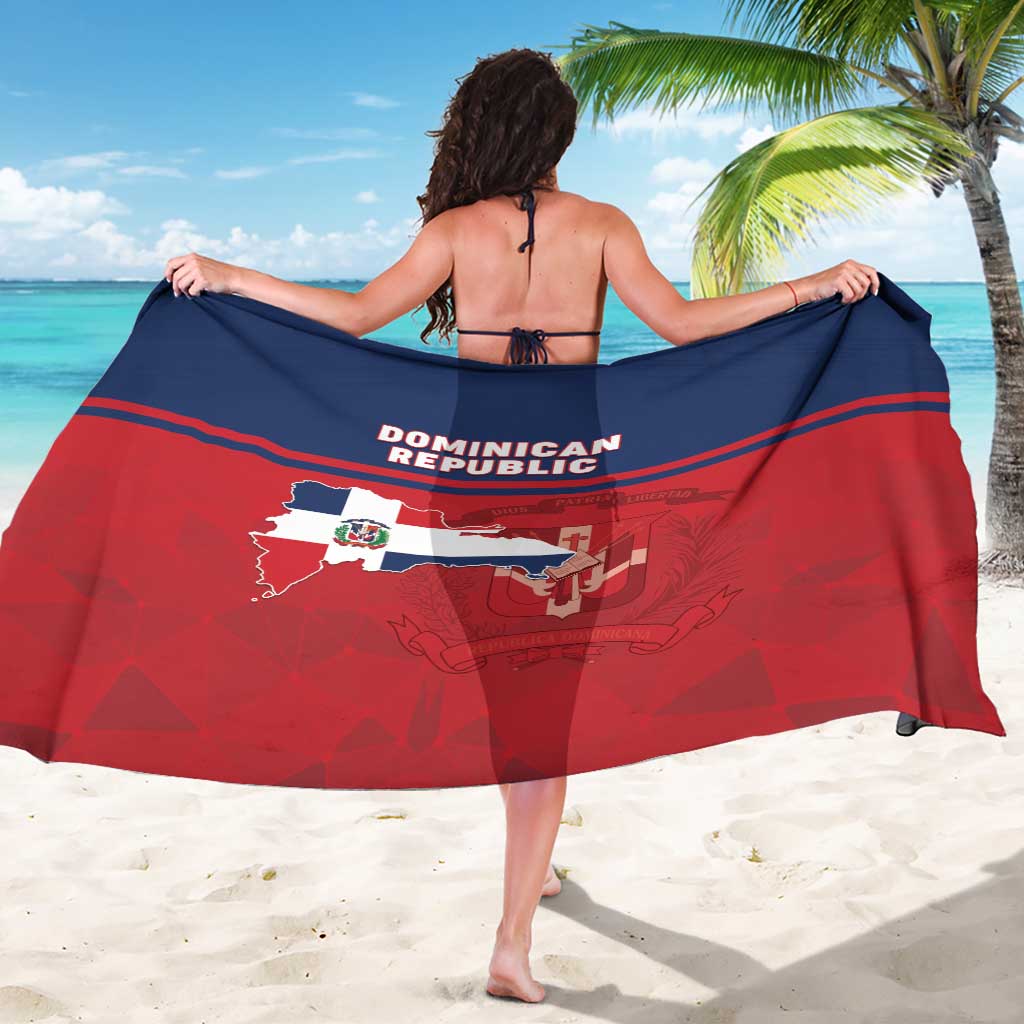 Dominican Republic Sarong Dominicana Flag Map
