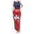 Personalized Dominican Republic Tank Maxi Dress Dominicana Flag Map