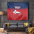 Dominican Republic Tapestry Dominicana Flag Map