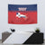 Dominican Republic Tapestry Dominicana Flag Map