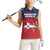 Personalized Dominican Republic Women Sleeveless Polo Shirt Dominicana Flag Map