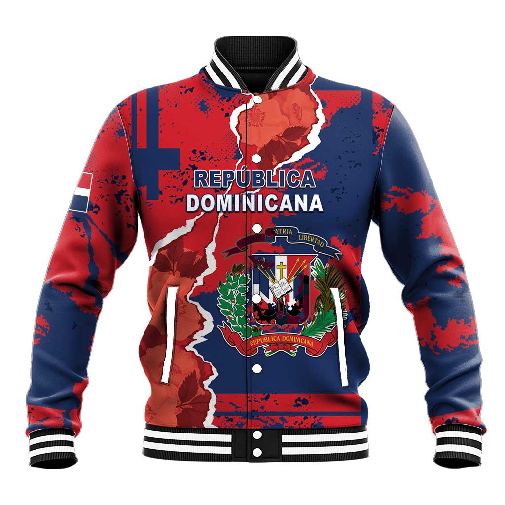 Personalized Dominican Republic Baseball Jacket Bayahibe Rose Unique Style