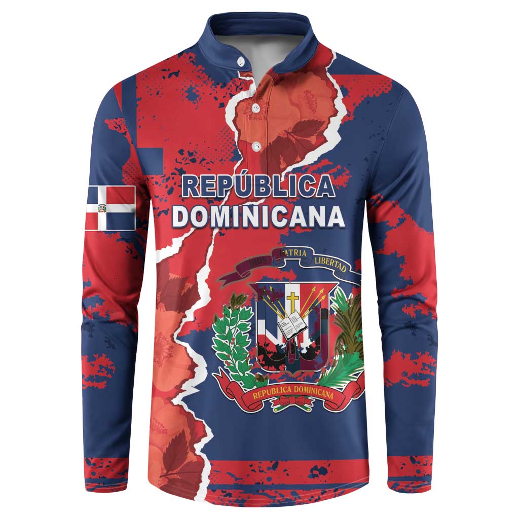 Personalized Dominican Republic Button Sweatshirt Bayahibe Rose Unique Style