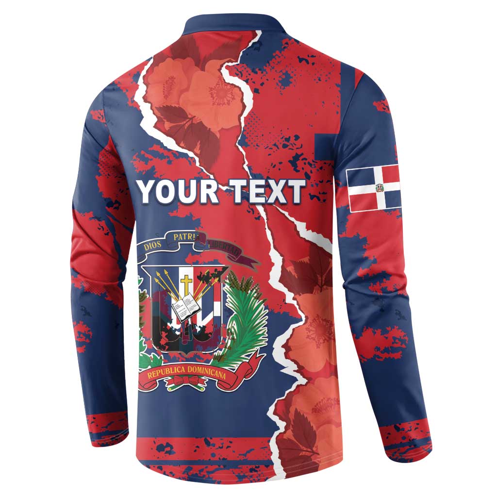 Personalized Dominican Republic Button Sweatshirt Bayahibe Rose Unique Style