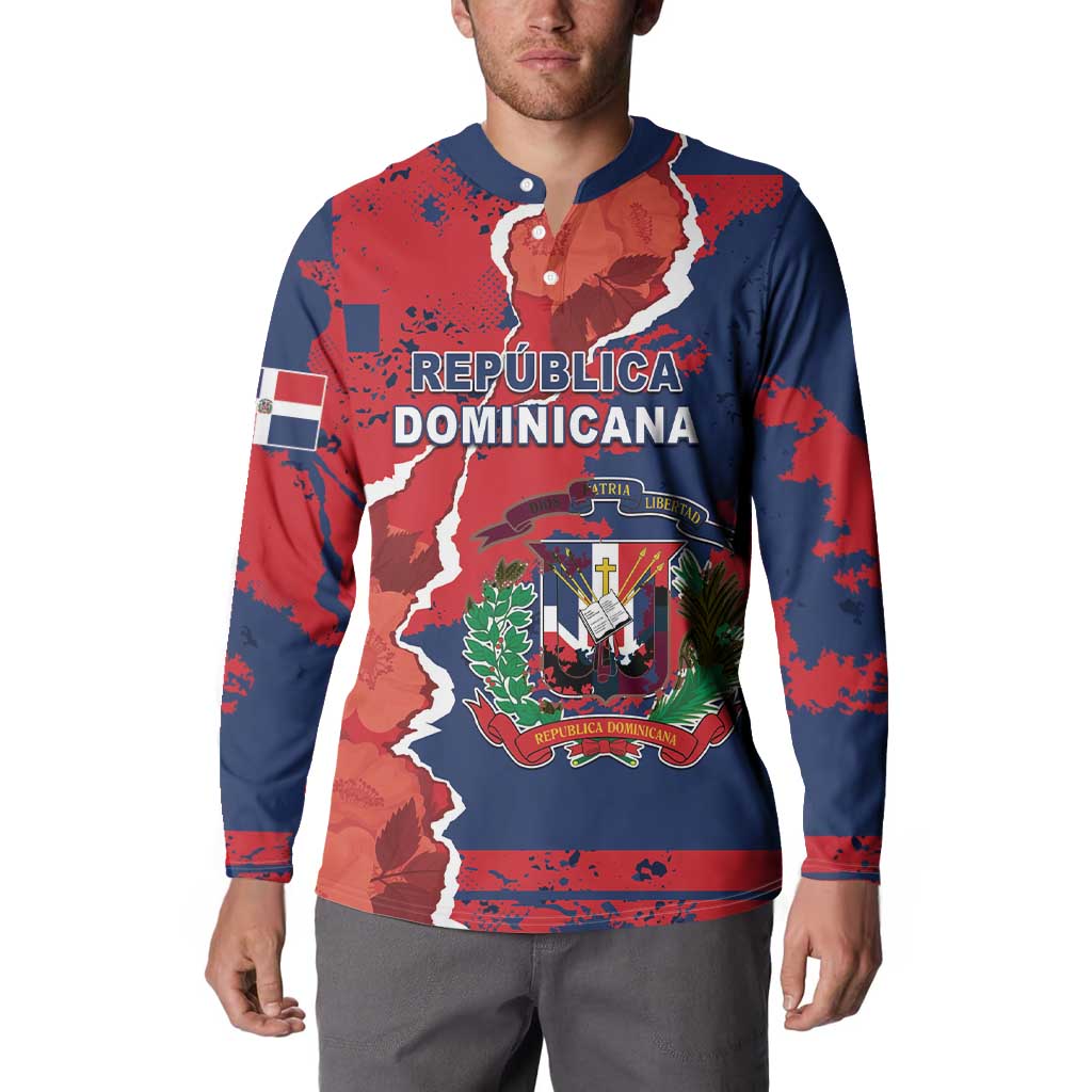 Personalized Dominican Republic Button Sweatshirt Bayahibe Rose Unique Style